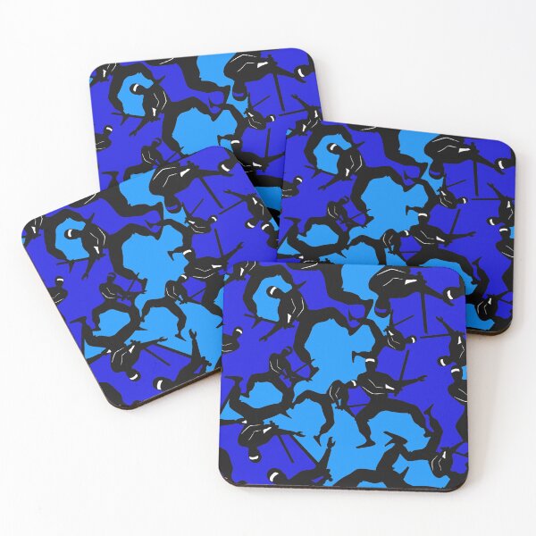 Item preview, blue on blue NINJAS small designed and sold by fgood.