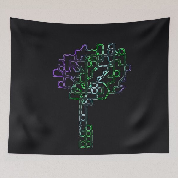 Item preview, Tree-microcircuit 02 designed and sold by Anna Ratkevich.