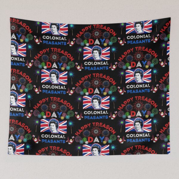 Item preview, HAPPY TREASON DAY COLONIAL PEASANTS designed and sold by WoodburyLake.