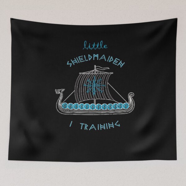 Item preview, Vikings - Little Shieldmaiden In Training - Girls designed and sold by Shirt-Designs.