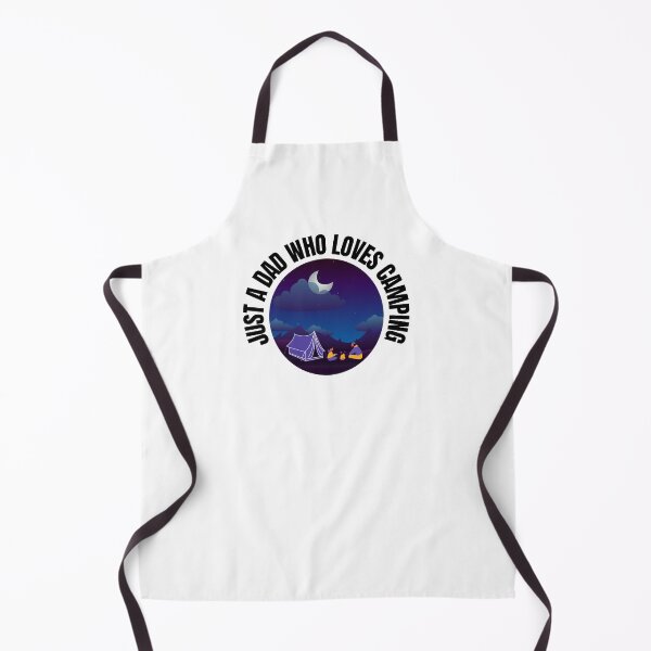 Item preview, Just A Dad Who Loves Camping ,funny camping design designed and sold by AMINE ★★★★★.