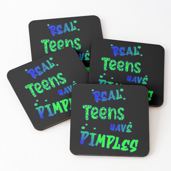 Item preview, Real Teens Have Pimples designed and sold by Shirt-Designs.