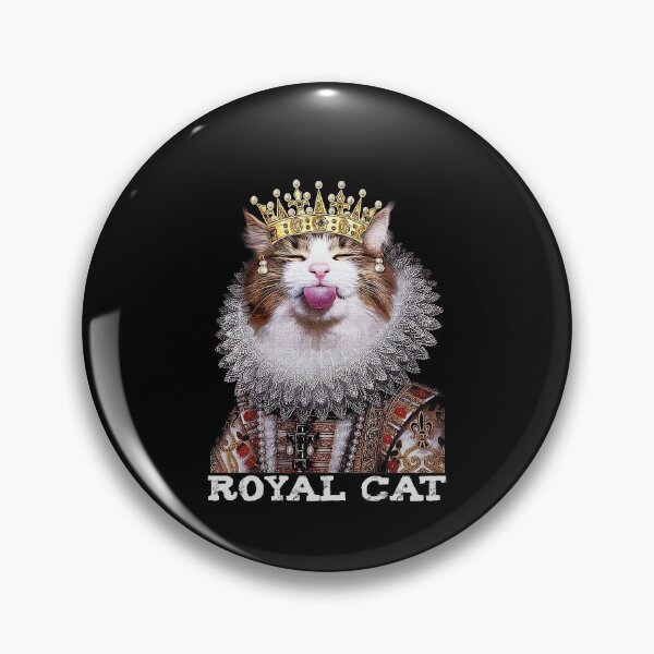 Item preview, cat in a crown designed and sold by wilkerson651f.
