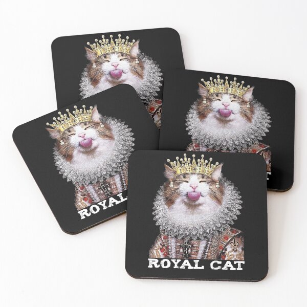 Item preview, cat in a crown designed and sold by wilkerson651f.
