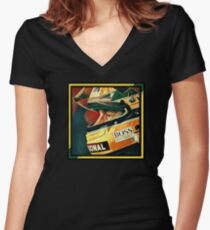 Senna Women's Fitted V-Neck T-Shirt