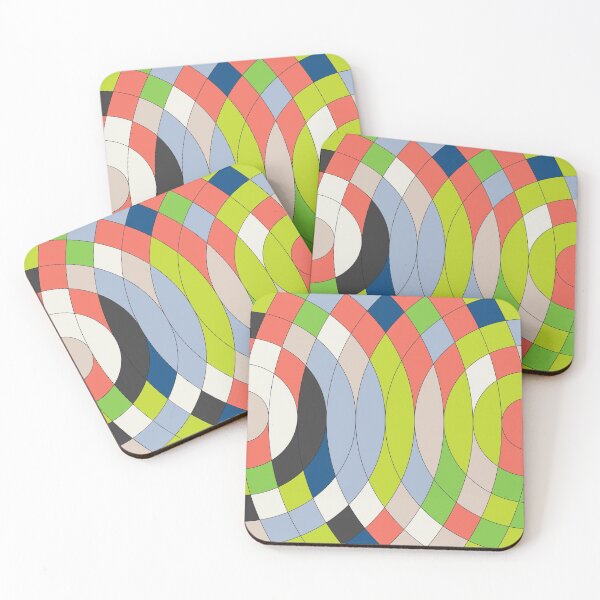 Item preview, Kaleidoscopic cells in random blue (meet) designed and sold by acidmit.