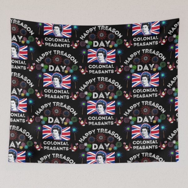 Item preview, HAPPY TREASON DAY COLONIAL PEASANTS designed and sold by WoodburyLake.