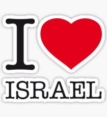 I ♥ ISRAEL Sticker
