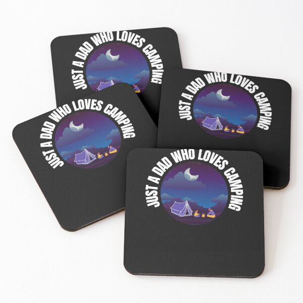 Item preview, Just A Dad Who Loves Camping ,funny camping design designed and sold by AMINE  ★★★★★.
