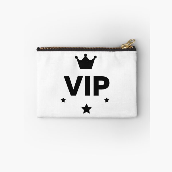 Item preview, VIP lettering with star and crown. Print designed and sold by KsuWonder.