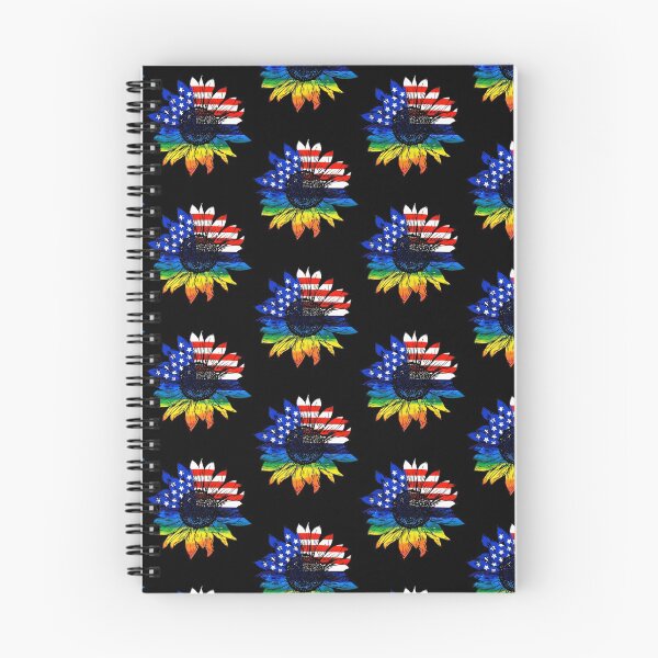 Item preview, 4th Of July Love Sunflower Patriotic American Flag designed and sold by Raminovitch.