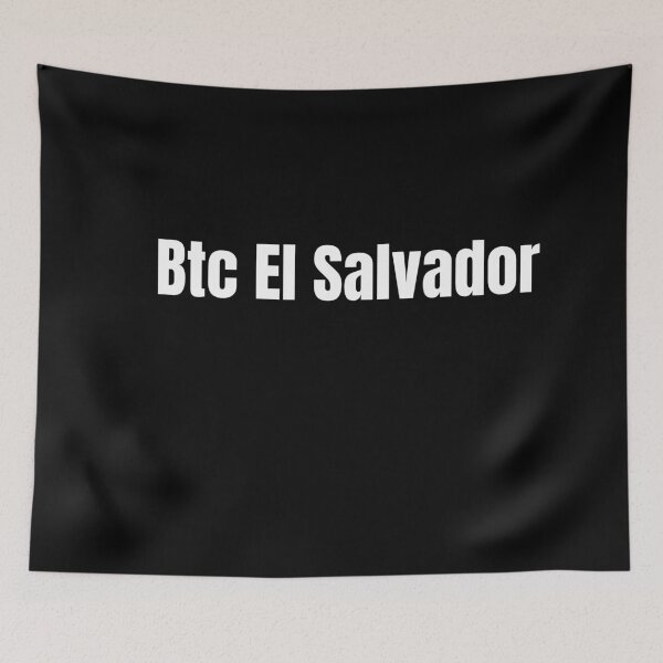 Item preview, White Btc El Salvador designed and sold by Schka.