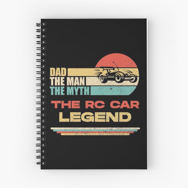 Item preview, Dad the man the myth the rc car legend, vintage style, rc car racing games competition, remote control cars lover designed and sold by SGS-.