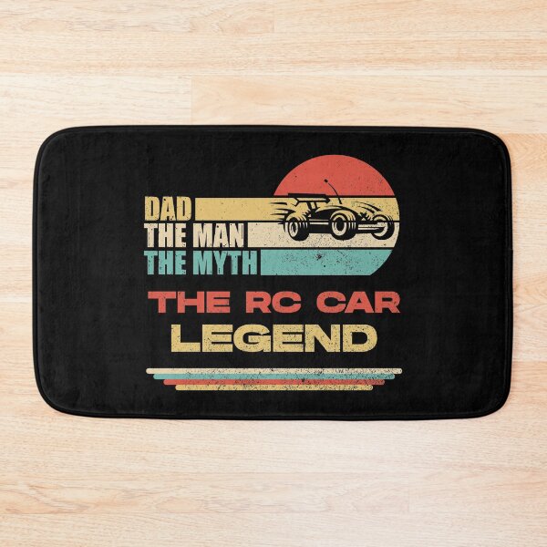 Item preview, Dad the man the myth the rc car legend, vintage style, rc car racing games competition, remote control cars lover designed and sold by SGS-.