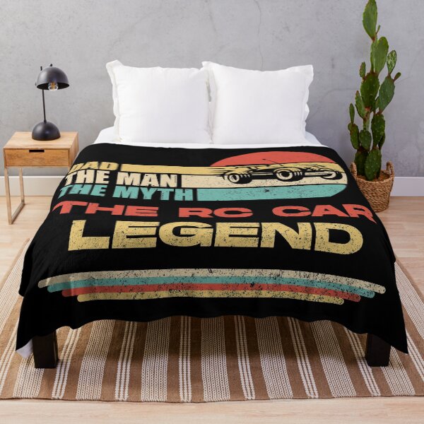 Item preview, Dad the man the myth the rc car legend, vintage style, rc car racing games competition, remote control cars lover designed and sold by SGS-.