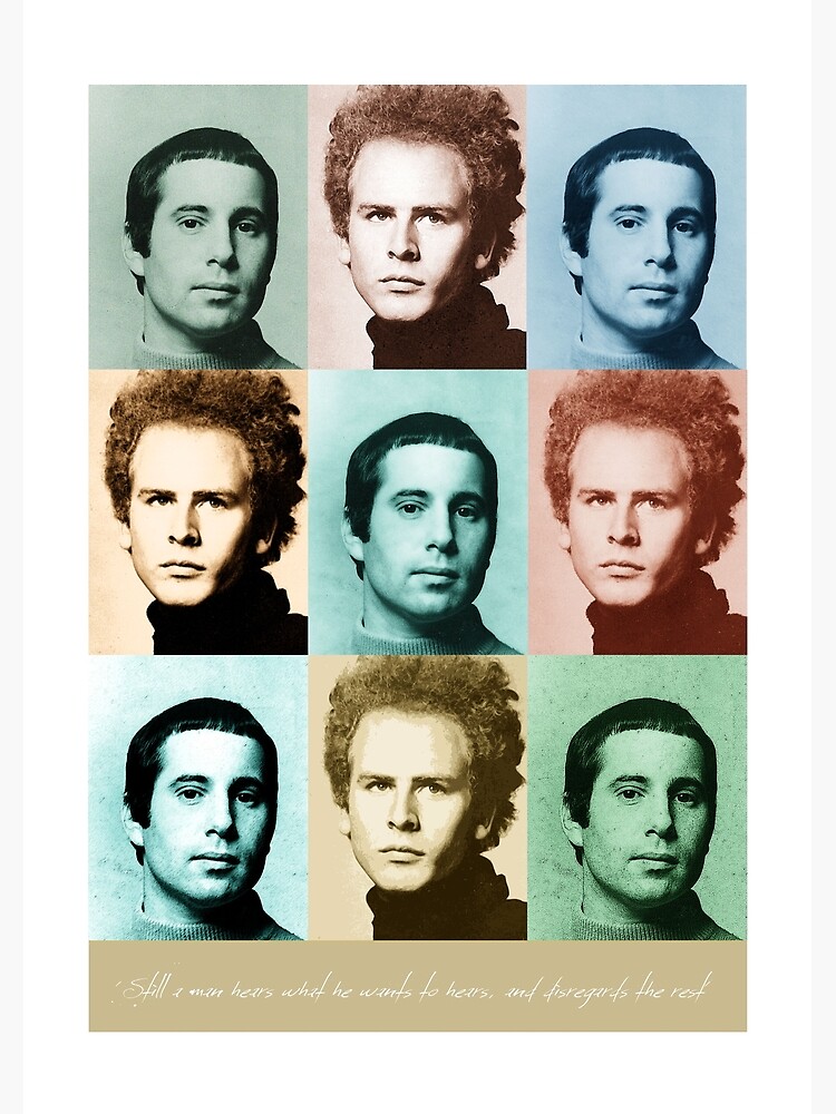 Simon & Garfunkel - Music Heroes Series by MoviePosterBoy