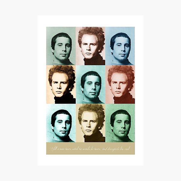 Simon & Garfunkel - Music Heroes Series Photographic Print