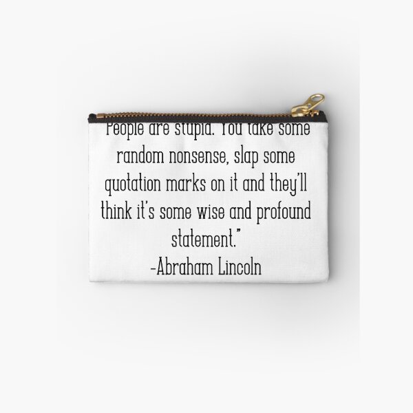Item preview, Abraham Lincoln Incorrect Quotation designed and sold by Comfy-Alligator.