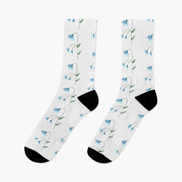 Artikelvorschau, Blumenillustrationen: Blaue Pfingstrose Aquarell entworfen und verkauft von ChriseryMerch.