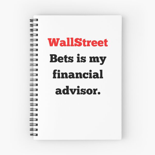 Item preview, wallstreet bets is my financial advisor. designed and sold by Yasdey Rojas.