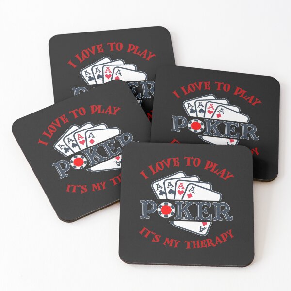 Item preview, I Love To Play Poker, Its My Therapy designed and sold by SportyDogShop.