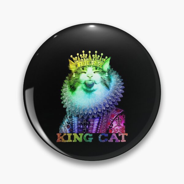 Item preview, cat in a crown designed and sold by wilkerson651f.