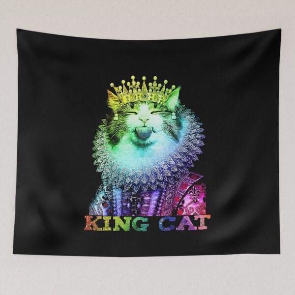 Item preview, cat in a crown designed and sold by wilkerson651f.