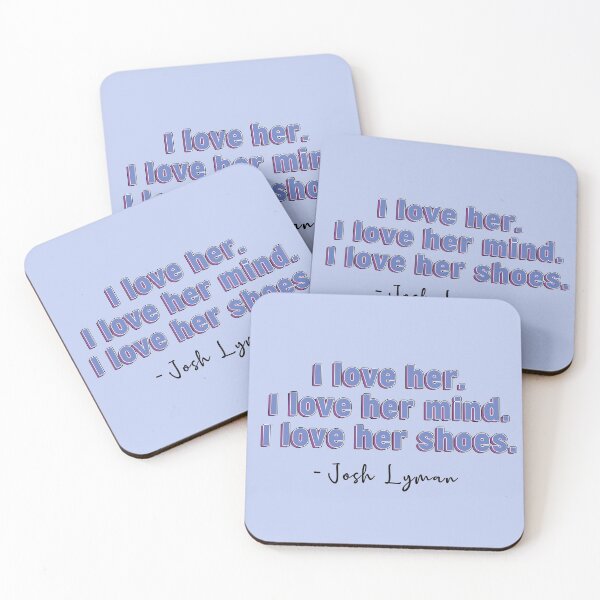 Item preview, West Wing Quote I love Evelyn Baker Lang designed and sold by baranskini.