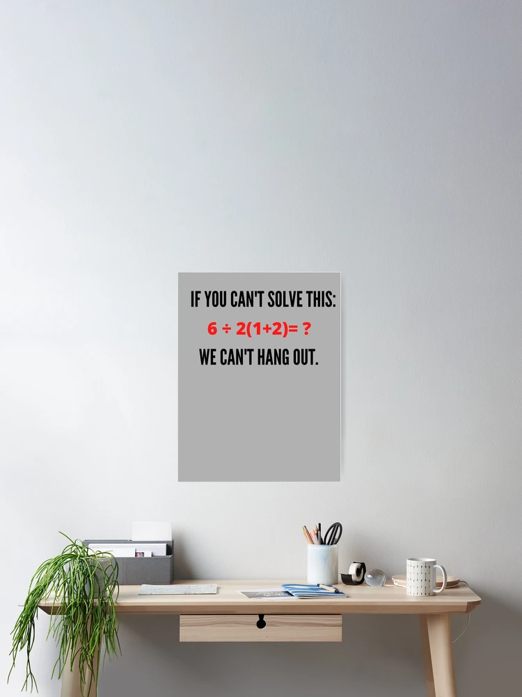 Thumbnail 2 of 3, Poster, Math problems designed and sold by Amaeri.
