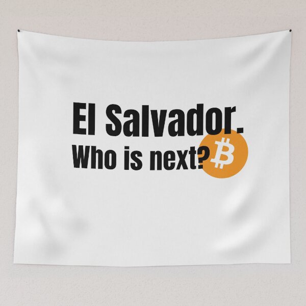 Item preview, Btc El Salvador Who is next designed and sold by Schka.