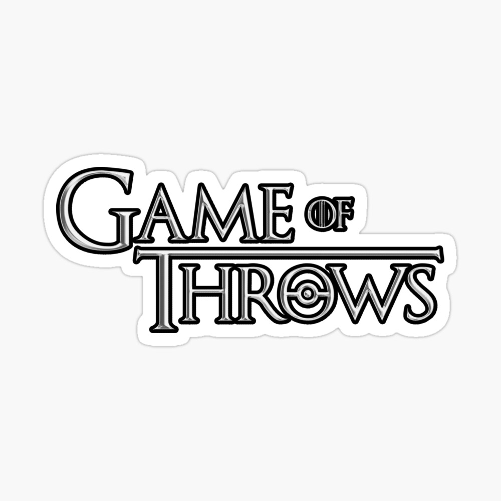 Game Of Throws Poster By Mathijsvissers Redbubble