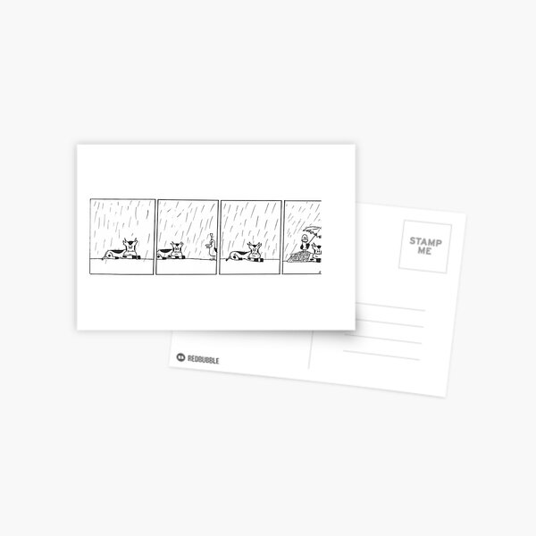 Weather The Storm Together Postcard