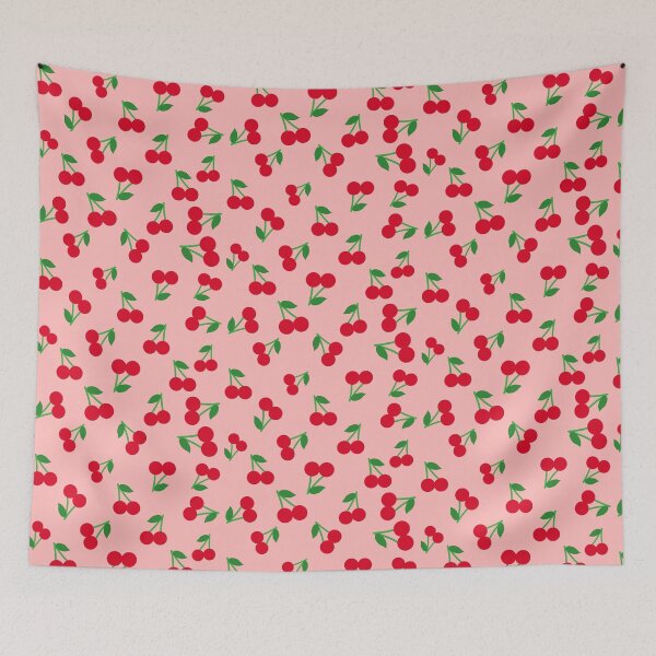 Item preview, Pink themed Cherry pattern designed and sold by AiraTuttiFrutti.