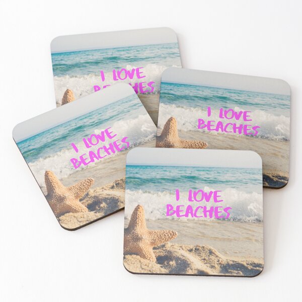 Item preview, I Love Beaches Text  designed and sold by Right-M-E.