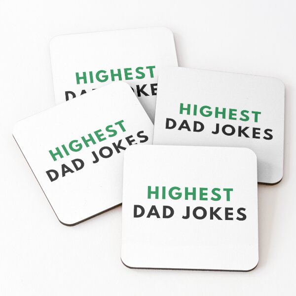 Item preview, HIGHEST DAD JOKES. Father's Day Gift designed and sold by AlfaEcho.