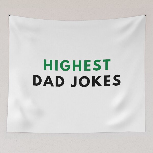 Item preview, HIGHEST DAD JOKES. Father's Day Gift designed and sold by AlfaEcho.
