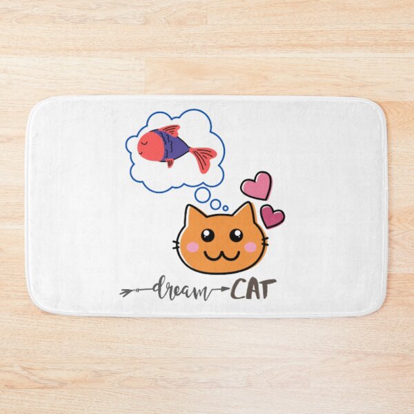 Item preview, Dreamy kitty for fish. cool cat designed and sold by alwancharisi-dz.