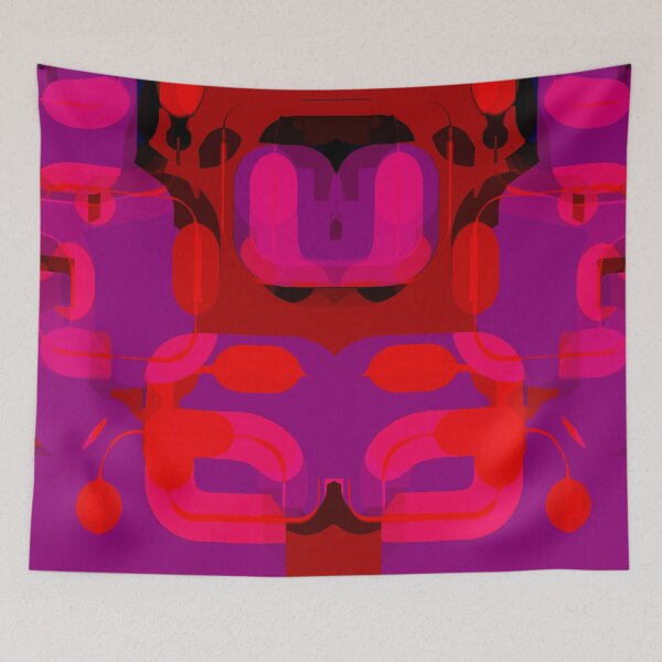 Item preview, Fairy tale dystopia - Abstract landscape pattern designed and sold by Xdelacra.