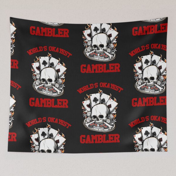 Item preview, Worlds Okayest Poker Player, Gambling Shirt designed and sold by SportyDogShop.
