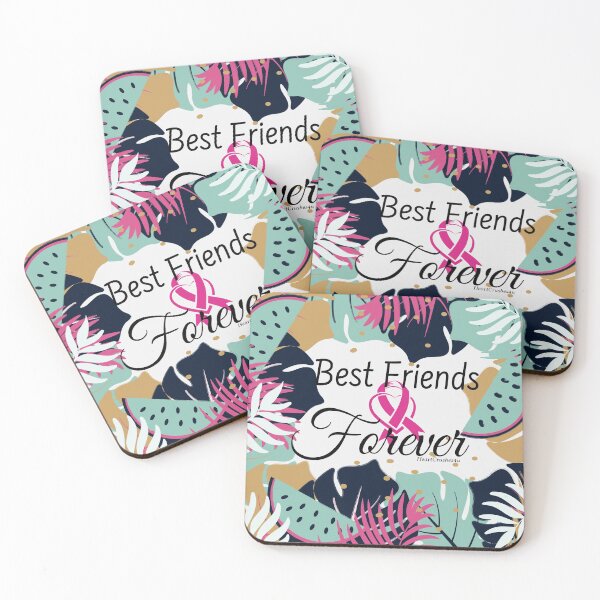 Item preview, Best Friends Forever (Love Encouragement) Breast Cancer Support designed and sold by HeartCrushes4u.