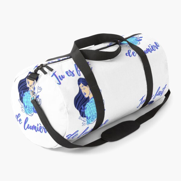 Item preview, You are made of light - french language words theme gifts (aqua blue) designed and sold by RebelliousRosee.