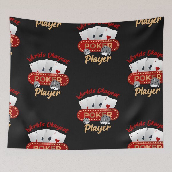 Item preview, Worlds Okayest Poker Player, Gambling Shirt designed and sold by SportyDogShop.