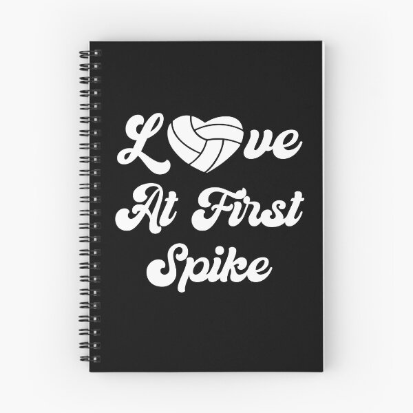 Item preview, Love At First Spike Volleyball Heart For Volleyball Player Or Team designed and sold by TheButtonCrew.