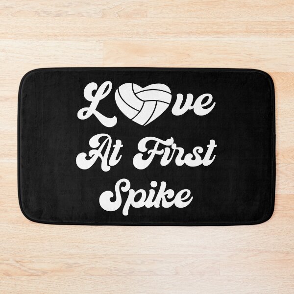 Item preview, Love At First Spike Volleyball Heart For Volleyball Player Or Team designed and sold by TheButtonCrew.