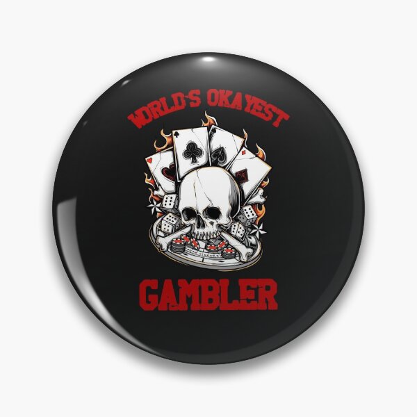 Item preview, Worlds Okayest Poker Player, Gambling Shirt designed and sold by SportyDogShop.