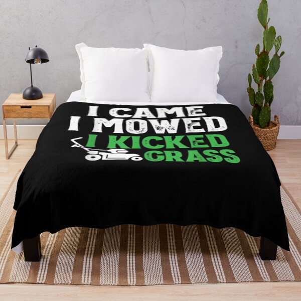 Item preview, I Came I Mowed I Kicked Grass Funny Landscaping Gardner Gift  designed and sold by mchargue12.
