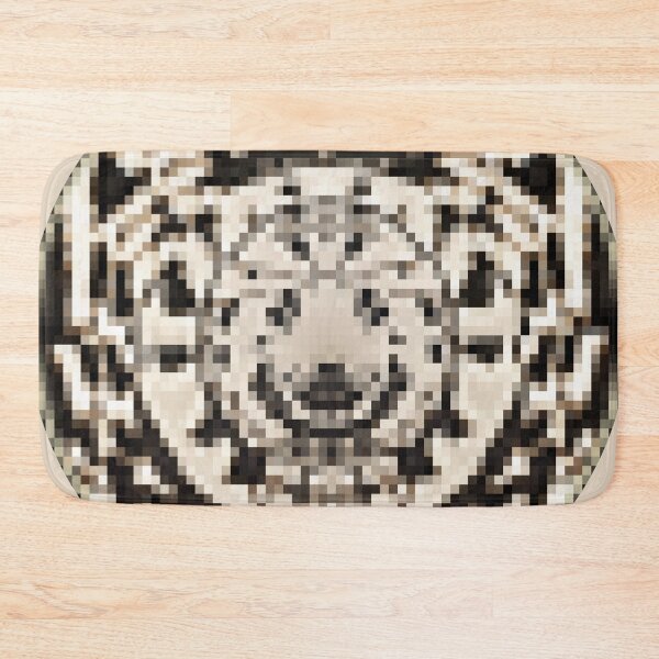 Item preview, Pixel art - a dog is smiling - photo edit designed and sold by kikidu21.
