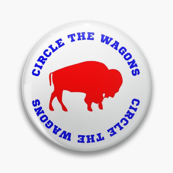 Item preview, Buffalo Football Circle the Wagons designed and sold by LaurenElin.