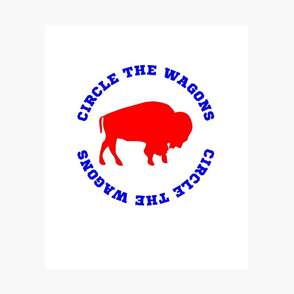 Circle the Wagons • Buffalo Bills from TeePublic