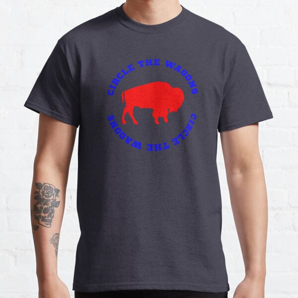 Bills Mafia Circle The Wagons T Shirt Buffalo Ny Buffalo Football Buffalo  New York Red Buffalo 716 Bills Bills Football